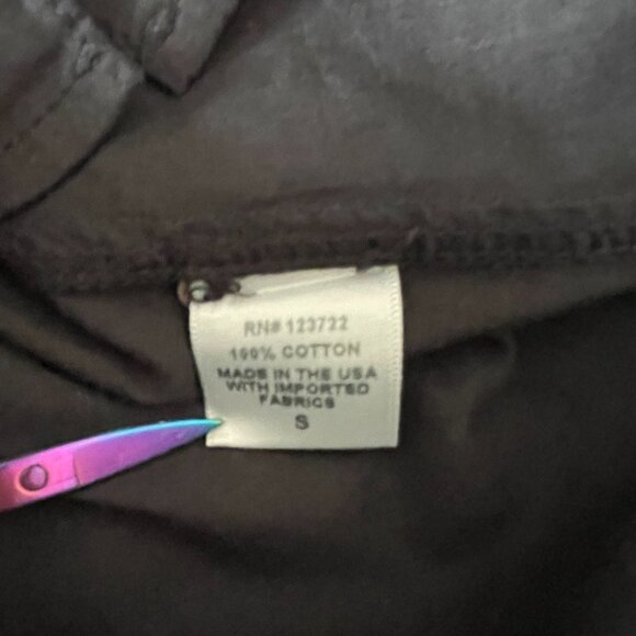 Xirena Women's Beau Shirt Small Black Button Up Long Sleeve Oversize Lagenlook - Picture 6 of 9